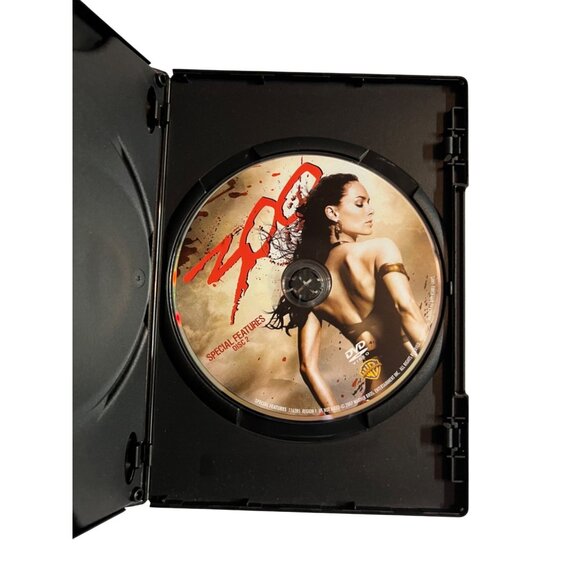 300 2007 DVD 2-Disc Special Edition Action Gerard Butler Lena Headey Pre-Owned - Picture 3 of 5